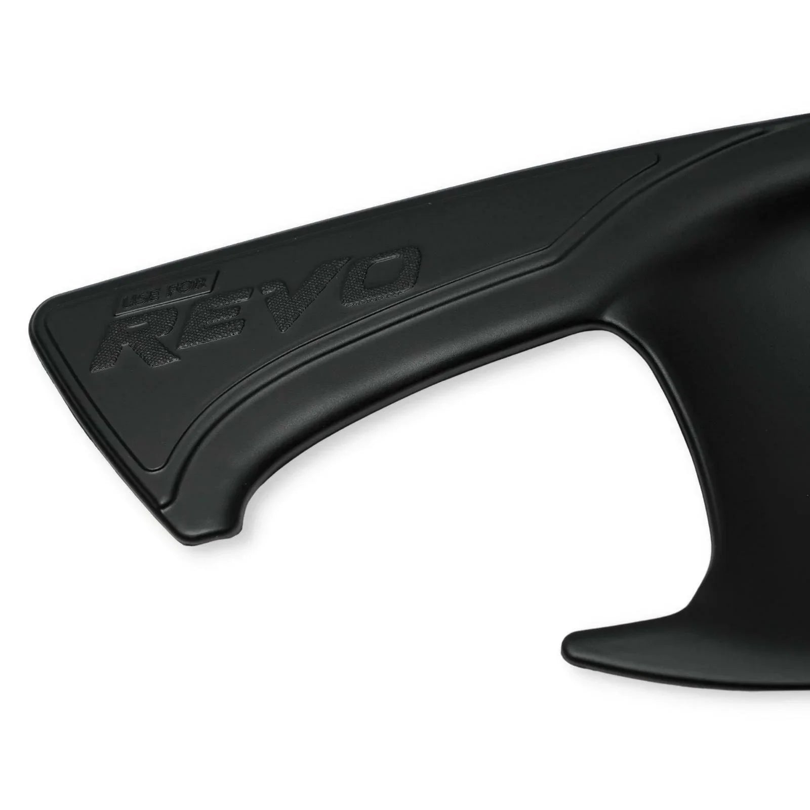 Matte Black Door Handle Insert Bowl Trim for Toyota Hilux Revo (2015-2022)