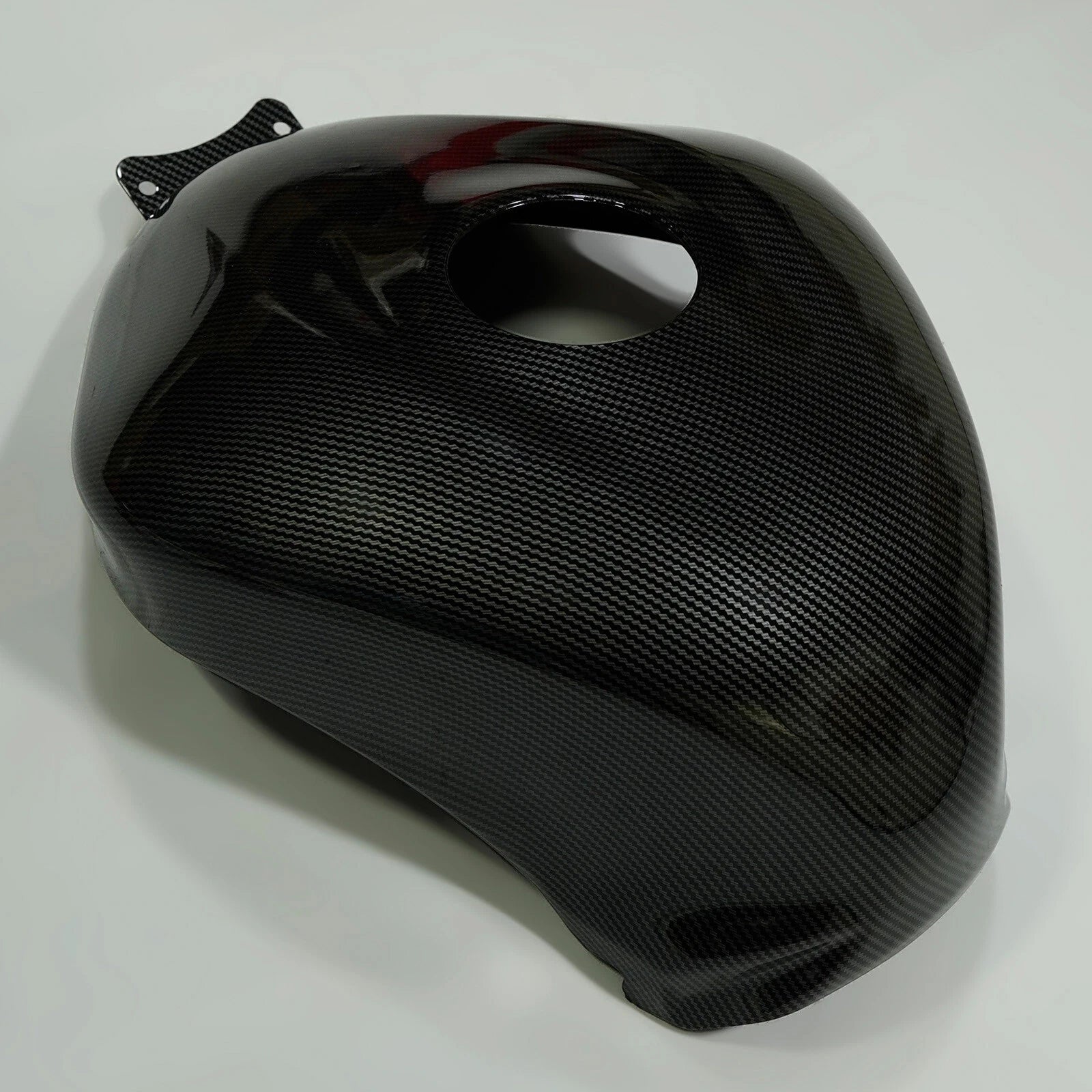 Carbon Fiber Fuel Gas Tank Cover for Kawasaki Ninja ZX6R (2007–2008)