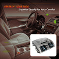 Center Dash A/C Air Vent Trim Panel w/ Emergency Switch for Toyota Corolla (2009–2013)