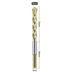 Set of 5 Carbide Tip Drill Bits 5/6/8/10/12mm 90-120mm