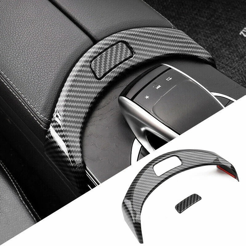 Armrest Box Button Frame ABS Plastic for W205 X253 (2015���2020)