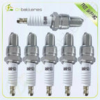 6 Pack BR8ES Spark Plugs for Yamaha Banshee, Blaster (1987–2006)
