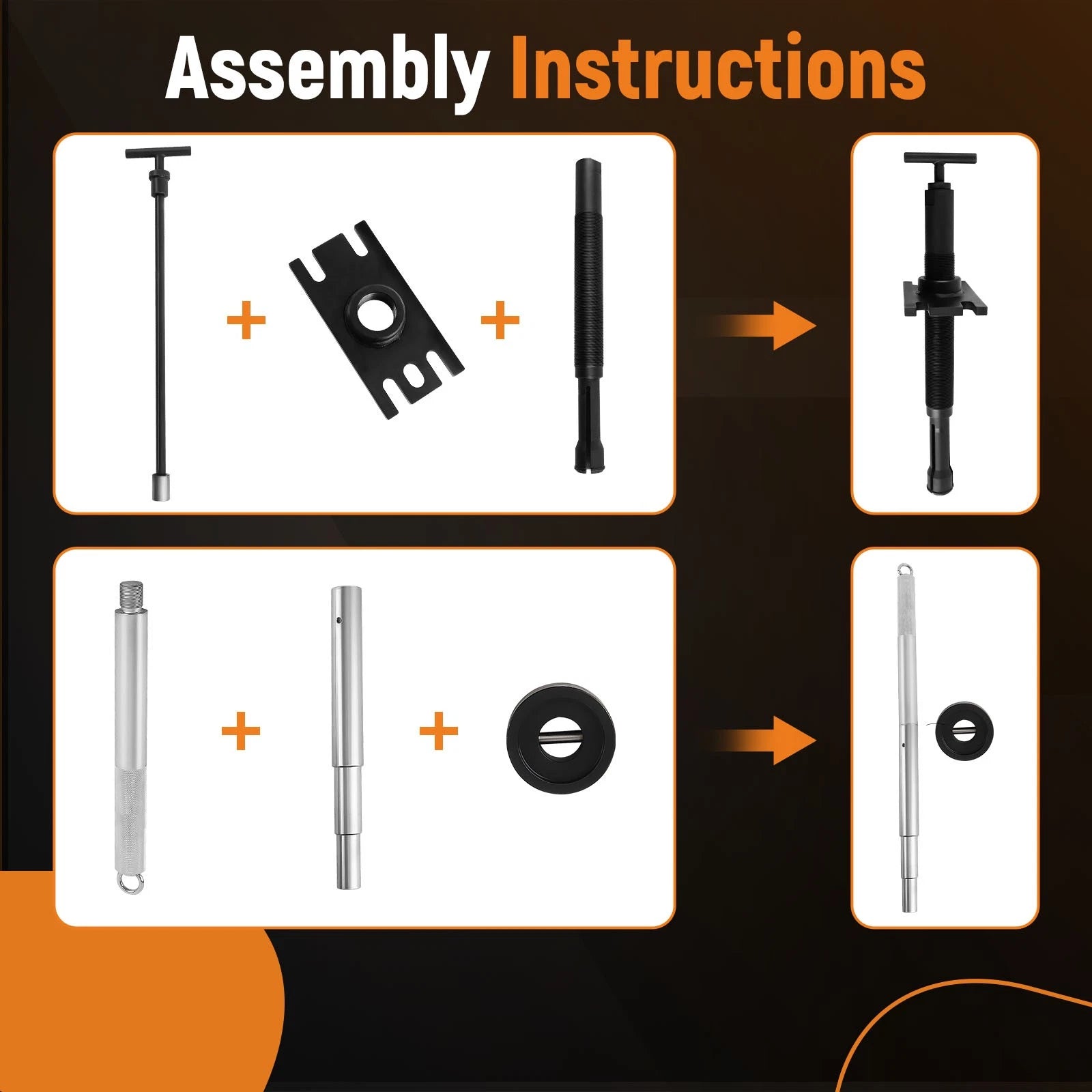 Gimbal Bearing Puller and Installer for Mercruiser Alpha (Year Range)