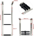3 Step Stainless Steel Telescoping Boat Ladder for AmarineMade