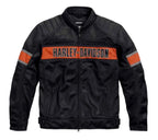 Trenton Colorblocked Mesh Riding Jacket for Harley Davidson (98111-16VM, 4XL)