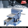 6" Mechanic Bench Vise for Table Top Clamp (Heavy Duty)