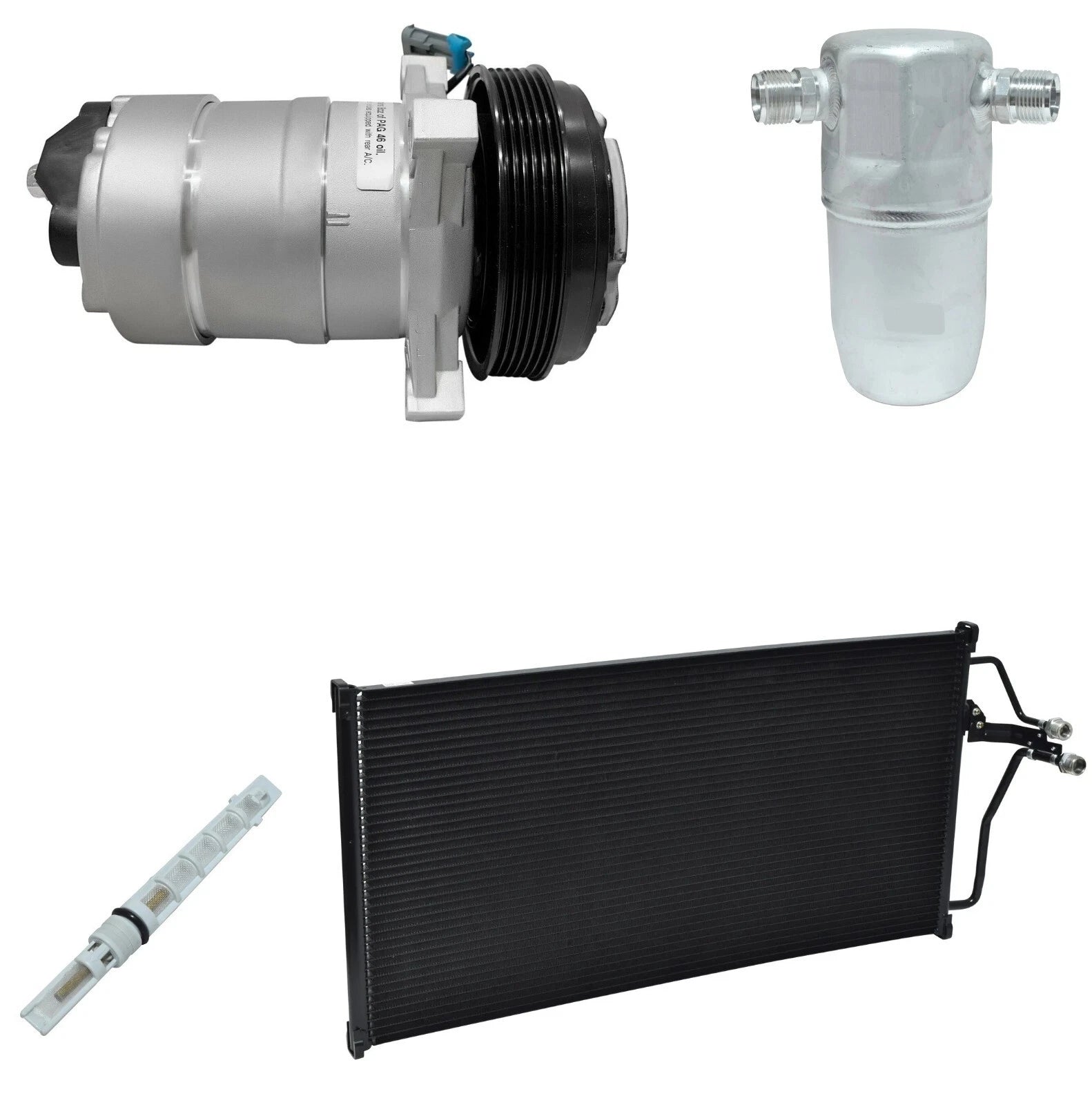 A/C Compressor Kit With Condenser for Buick LeSabre 3.8L (1994–1999)
