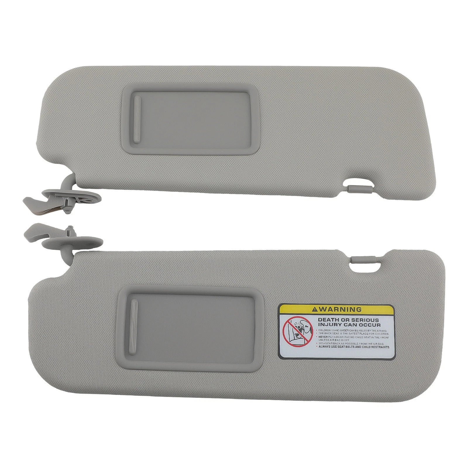 Sun Visor Set for Hyundai Veloster (2012–2015) with Mirror