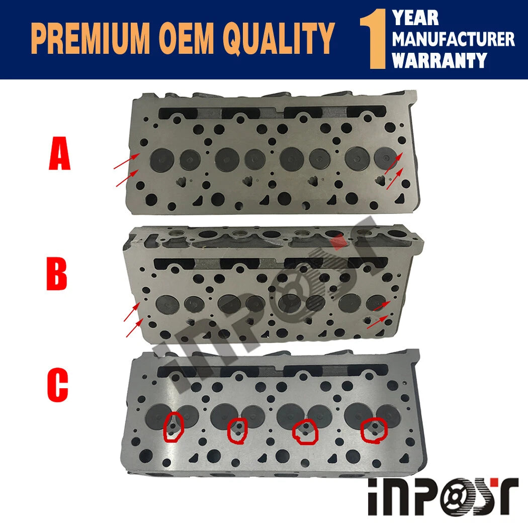 Complete Cylinder Head for Kubota V2203T V2203E V2203B (V2203)