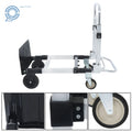 2X Convertible Hand Truck Dolly Cart for (500 lb Capacity)