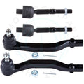 Set of 4 Front Inner & Outer Tie Rod Ends for Honda Accord (1998–2002)