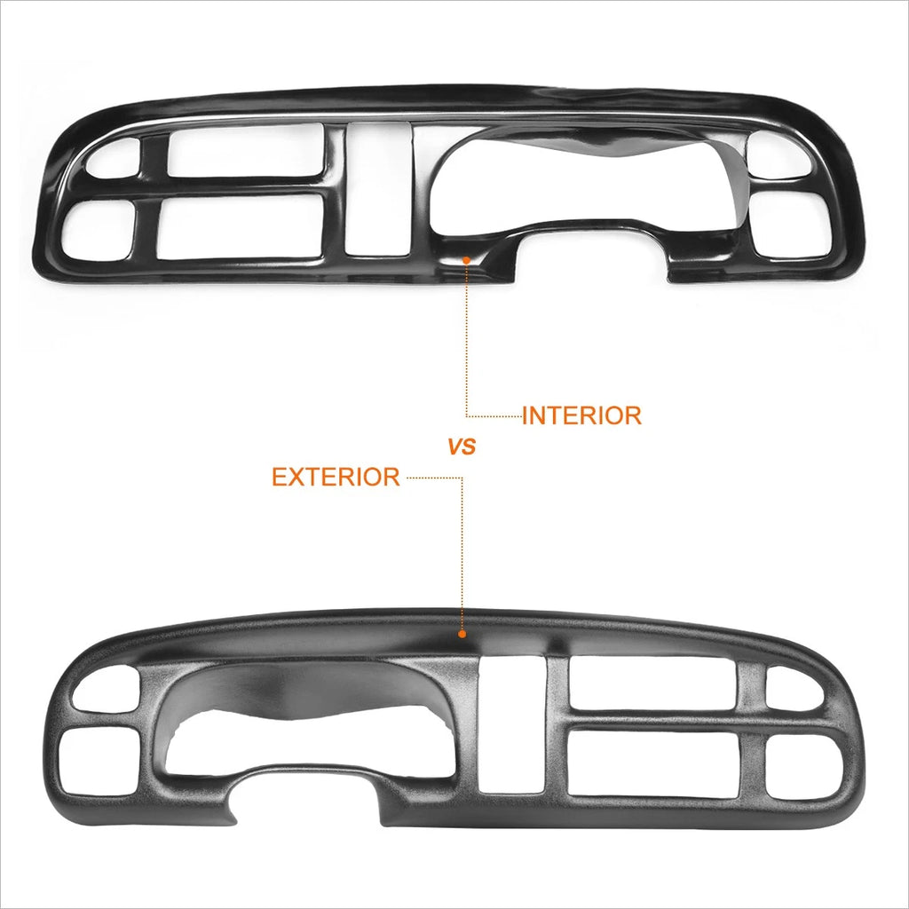 Front Inner Grille Insert for Toyota Prius (2016–2018) - Gray, Badge Slot