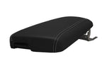 Center Console Lid Armrest Cover for Kia Optima (2011–2015) Gray Stitch