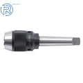 Keyless Steel Drill Chuck 1/32"-1/2" Taper 3 MT3 Integral Shank