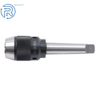 Keyless Steel Drill Chuck 1/32"-1/2" Taper 3 MT3 Integral Shank