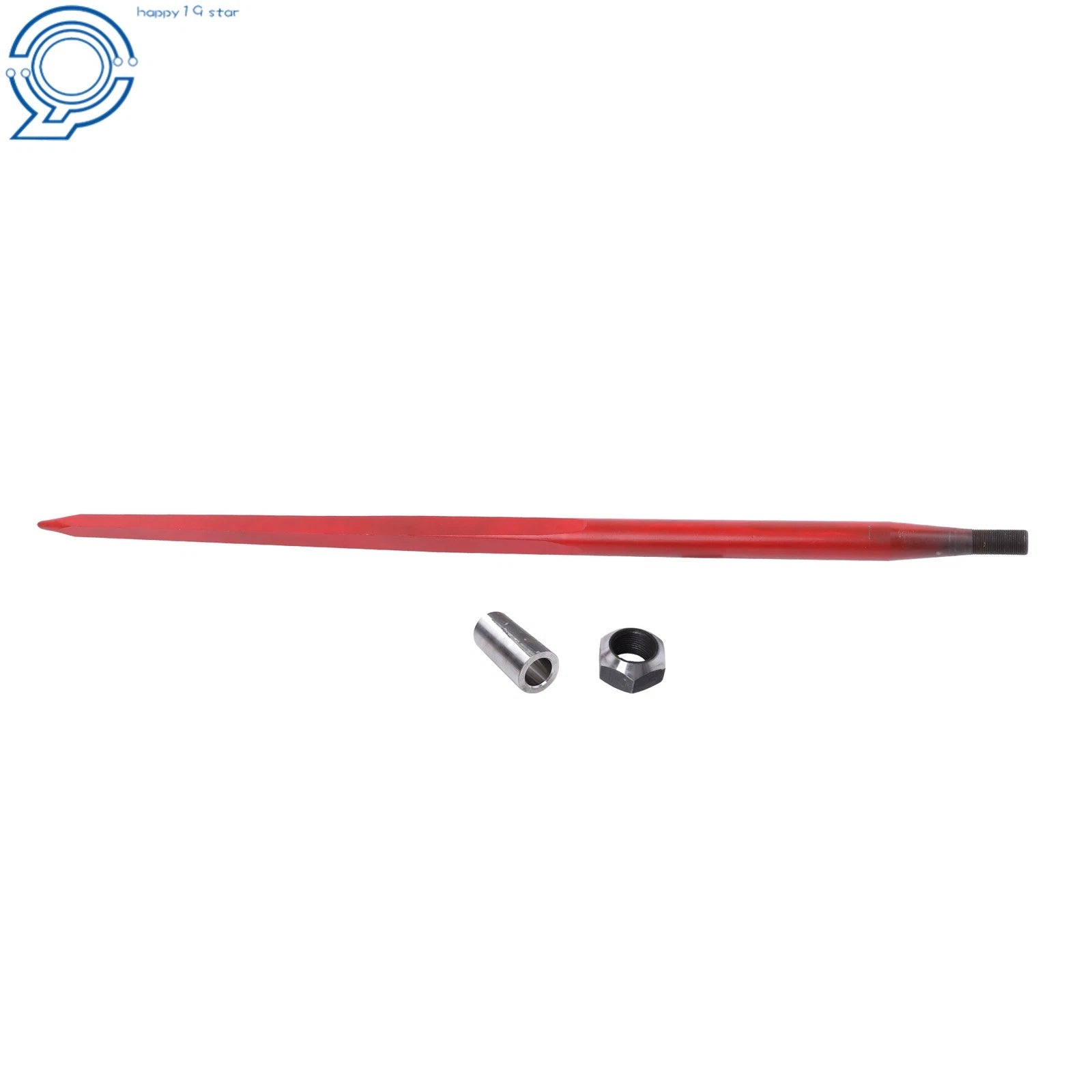 49" Hay Bale Spear for Skid Steer Loaders (4500 lbs Capacity)
