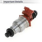 Fuel Injector N350-13-250 for Mazda RX-7 (1989–1991) 1 Pc Red