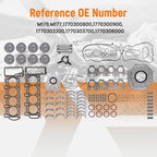M176 M177 4.0T Engine Rebuild Kit for Mercedes G63 G500 G550 GLC63 (2012–2023)