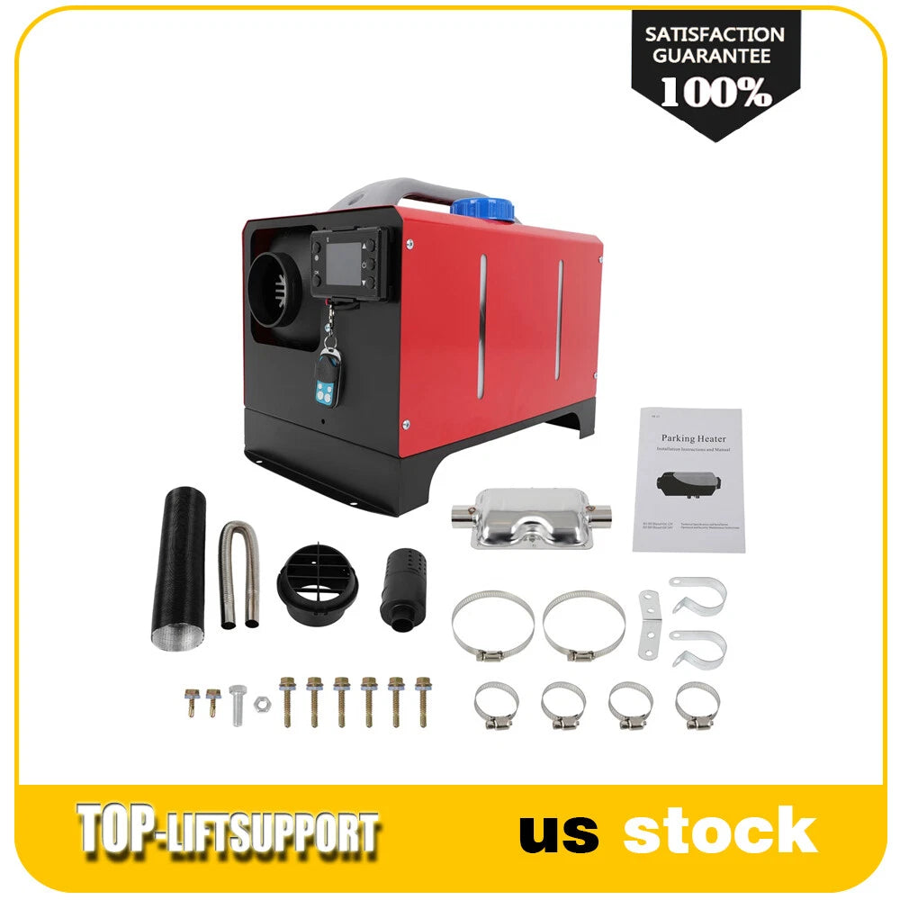 12V 8KW Bluetooth LCD Diesel Air Heater for Car RV