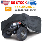 Heavy Duty Waterproof Tractor Cover for Riding Lawn Mower (57"x33"x38")