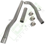 Exhaust Pipe Muffler for Chevy Silverado GMC 2011–2015 6.6L Duramax 409SS