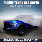 Pickup Truck Cover for Ford F150 Crew Cab (2004–2021) Sun Rain Protection