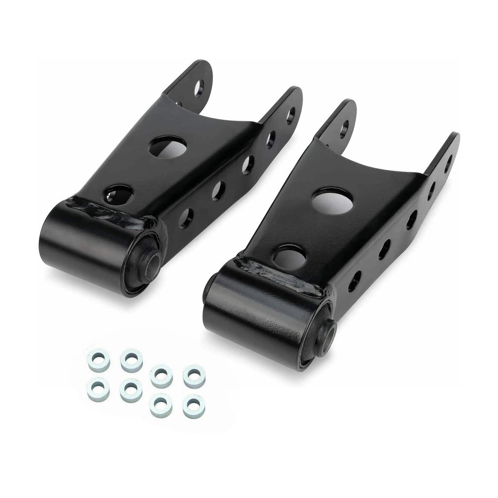 2"–3" Rear Lowering Drop Shackle Kit for Chevrolet Silverado 1500 (2007–2018)