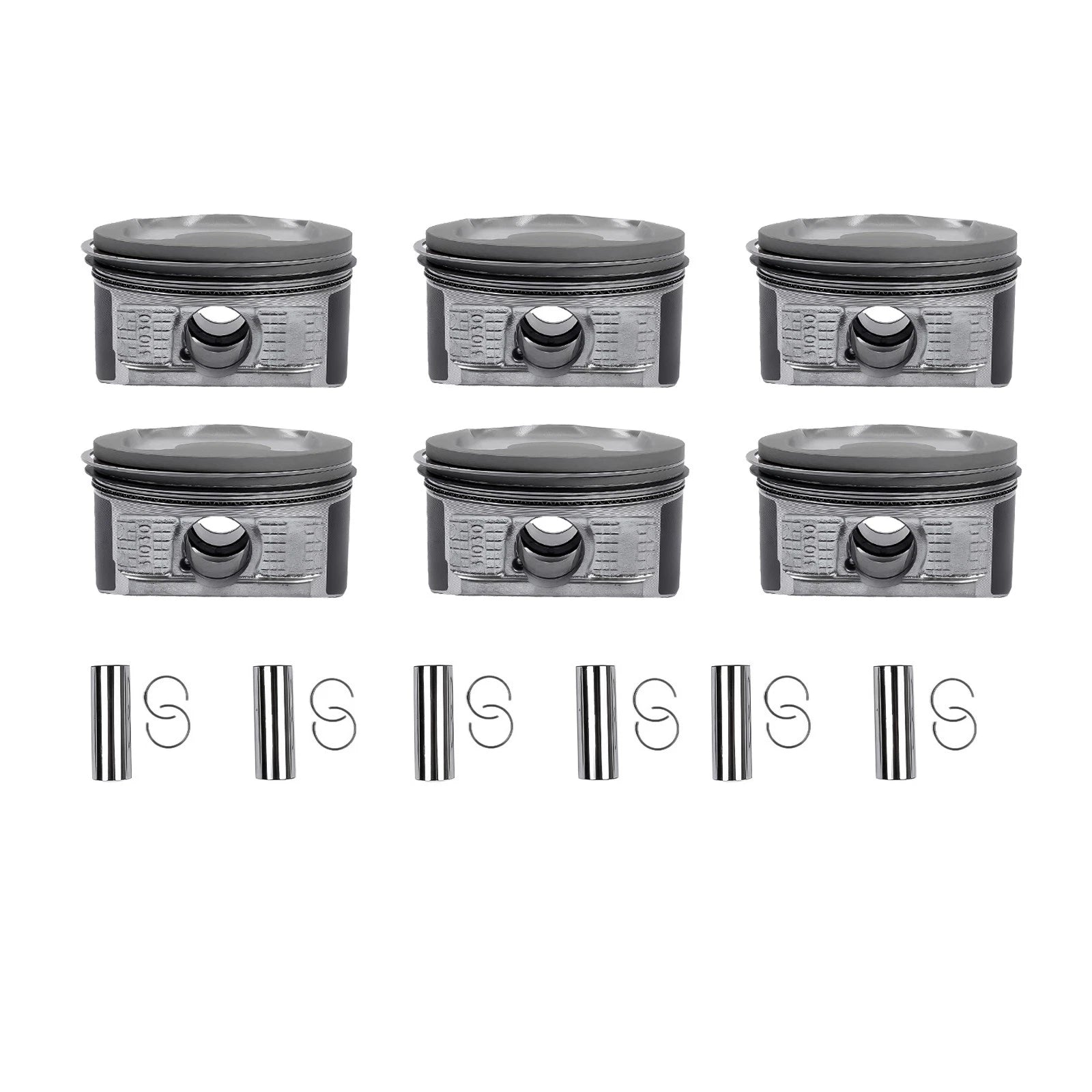 Engine Piston Set for Toyota 4Runner FJ Cruiser Tacoma 4.0 (2003–2009) 13101-0P020