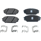 Set of 4 NAO Brake Pads for Hyundai Veracruz (2007–2012)