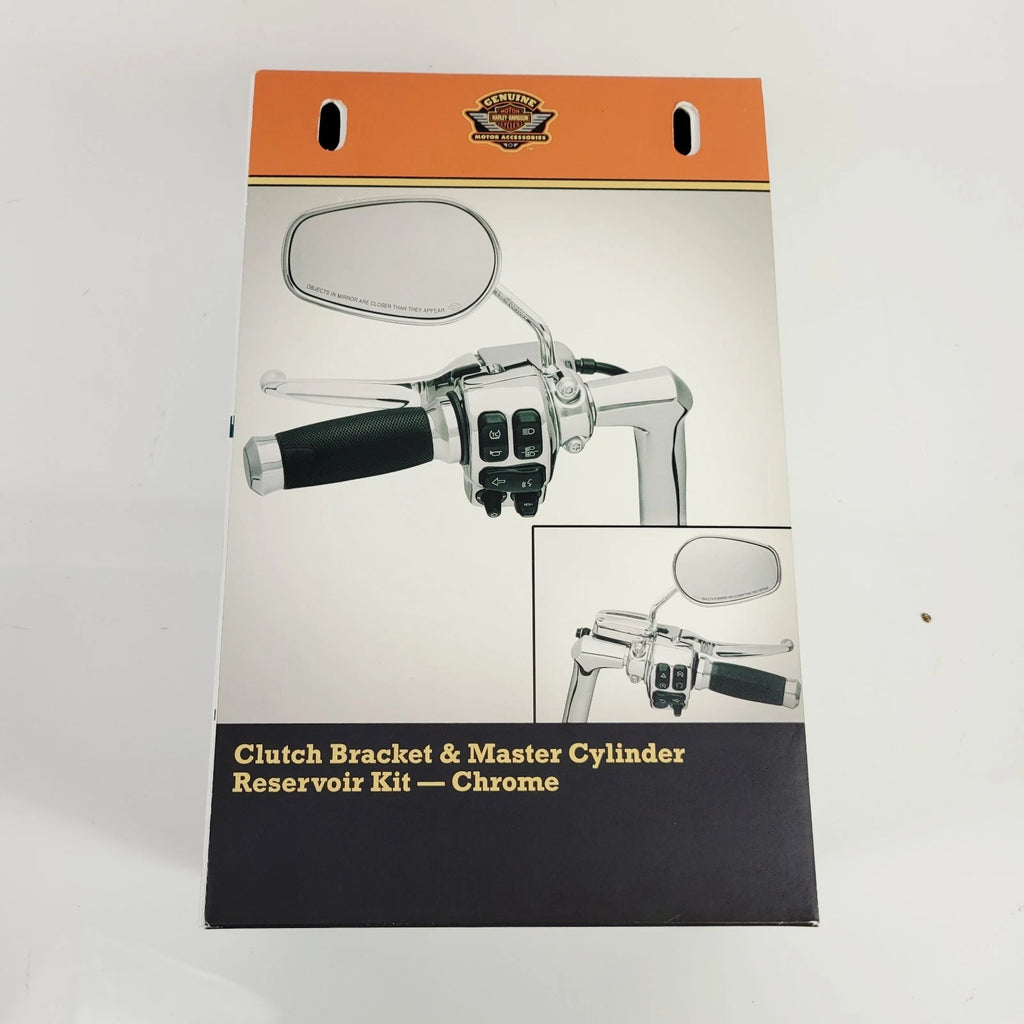 Chrome Clutch & Brake Master Cylinder Kit for Harley-Davidson (2021–2025) OEM 41701018