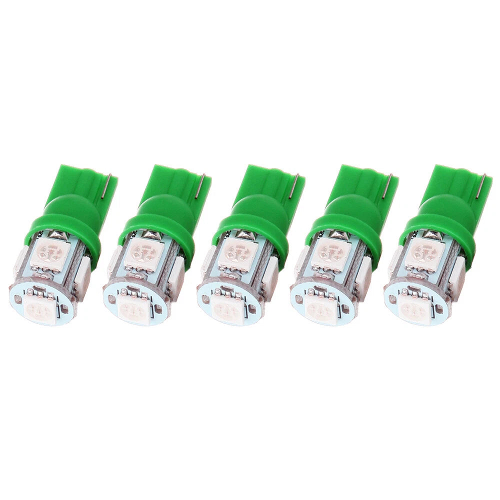 Set of 5 LED Bulbs for Volkswagen Buick (194, 168)