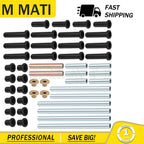 Set of 4 A-Arm Bushing Seal Kit for Polaris RZR 800 S (2008–2014)