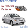 Headlight Assembly for Kia Spectra (2007–2009) Right Clear Lens Halogen