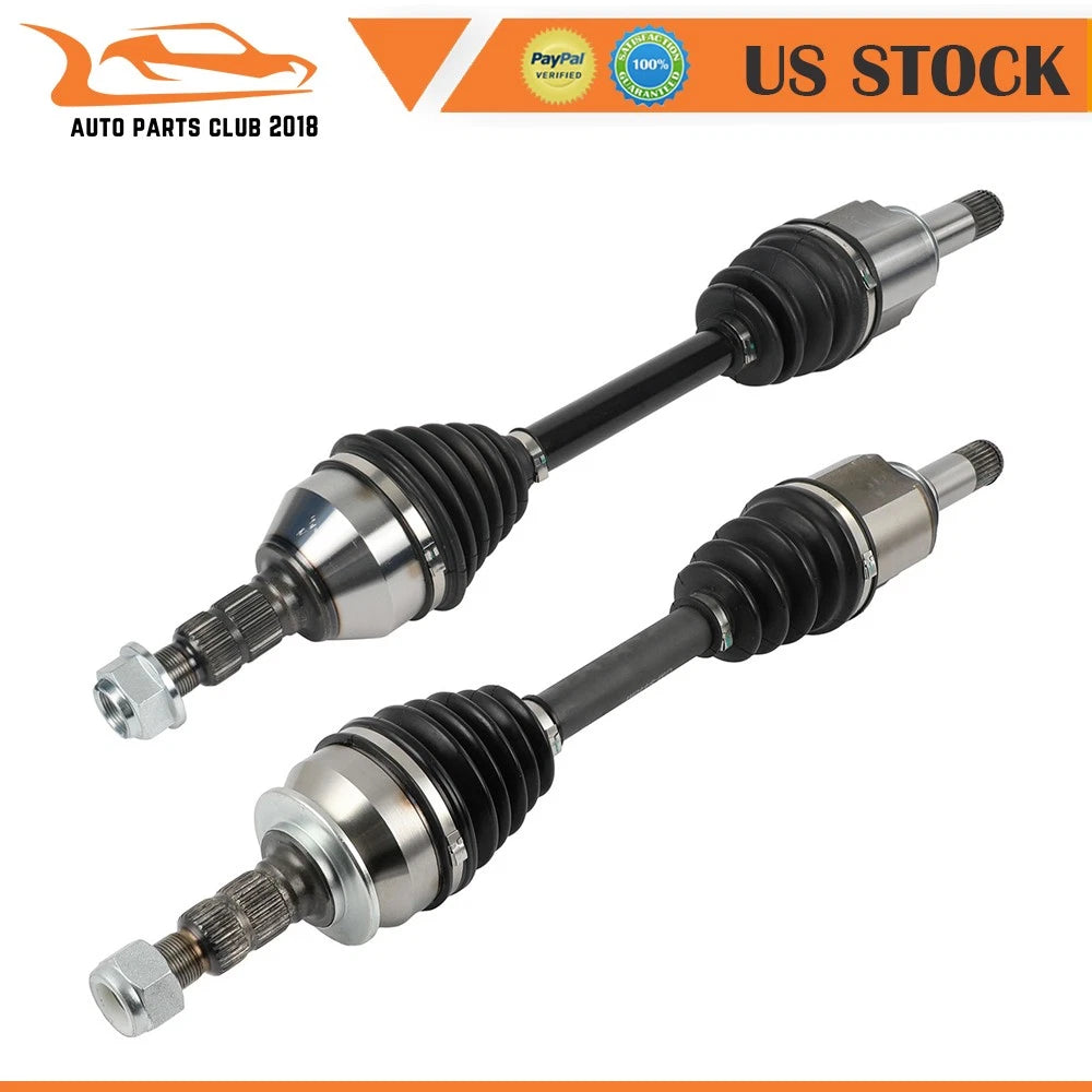 Pair CV Axles for Cadillac SRX 3.6L (2012–2016) 66-1565 66-1566