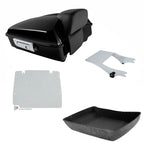 Chopped Trunk Mount Rack Plate for Harley Touring (1997–2008)