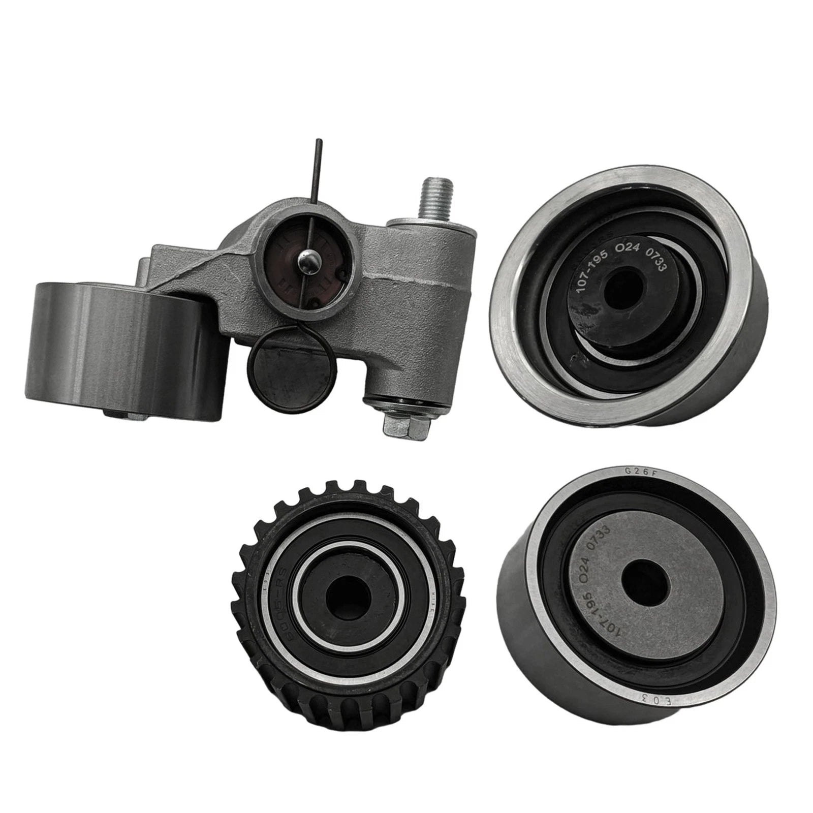 Serpentine Belt Drive Component Kit for Subaru Forester Impreza Legacy Outback (2000–2023)