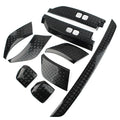 9 Pcs Black Side Moulding Body Kits for Land Rover Defender 90 110 (20-23)