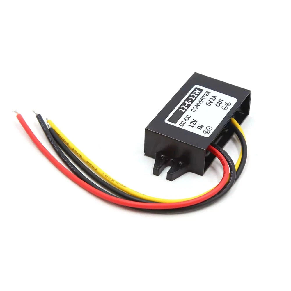 DC 12V to 6V 2A Power Supply Transformer for Universal Applications
