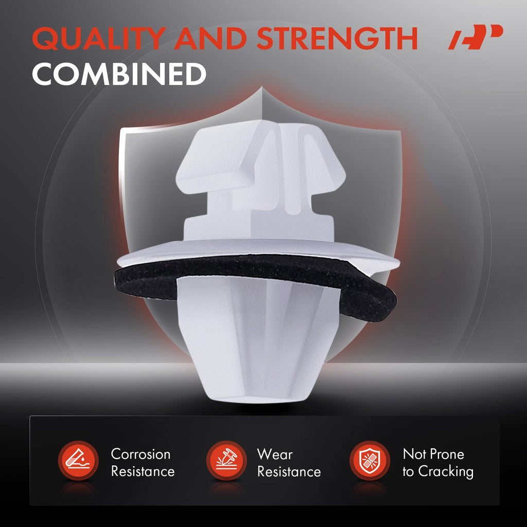 30x 9mm Nylon Rocker Panel Moulding Clip Retainer for Toyota (2013–2020)