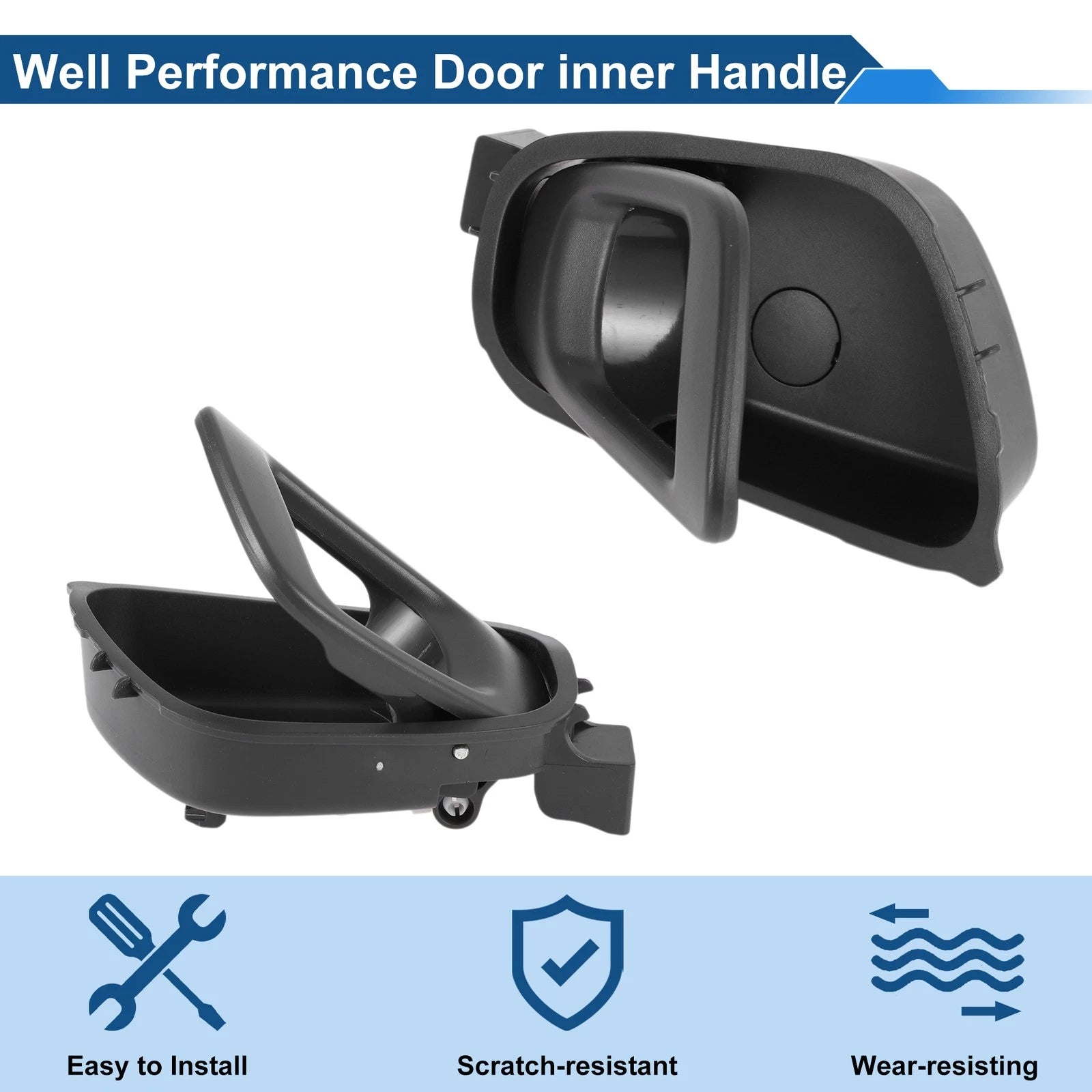 Rear Right Passenger Side Interior Door Handle for Chevrolet Spark (2013–2019) No. 95233444