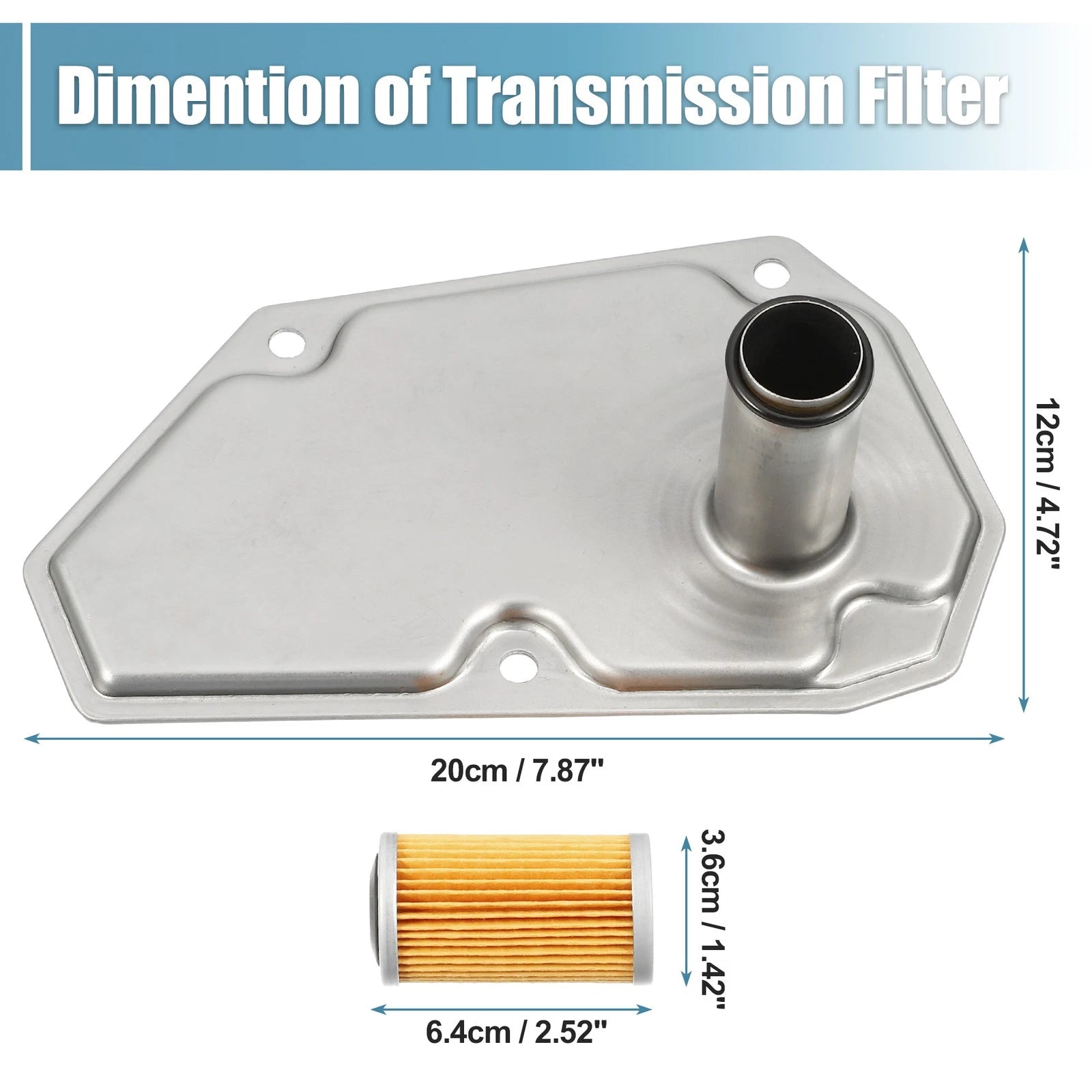 Set of 1 Transmission Filter Oil Pan for Nissan Sentra Versa (No. 3172850X0A)