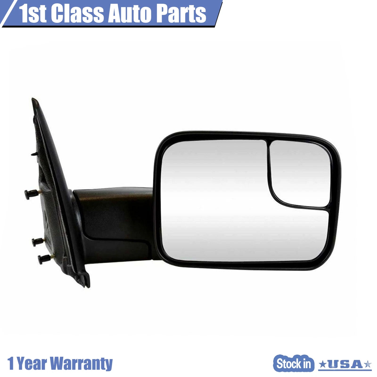 Right Manual Towing Mirror for Dodge Ram 2500 3500 (2002–2009)