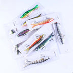 Fishing Lure 13.7cm 27g Multi Section Realistic 3D Paint ABS Red