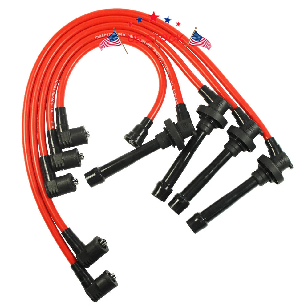 Spark Plug Wire Set for Honda Civic Del Sol (1992-2000)