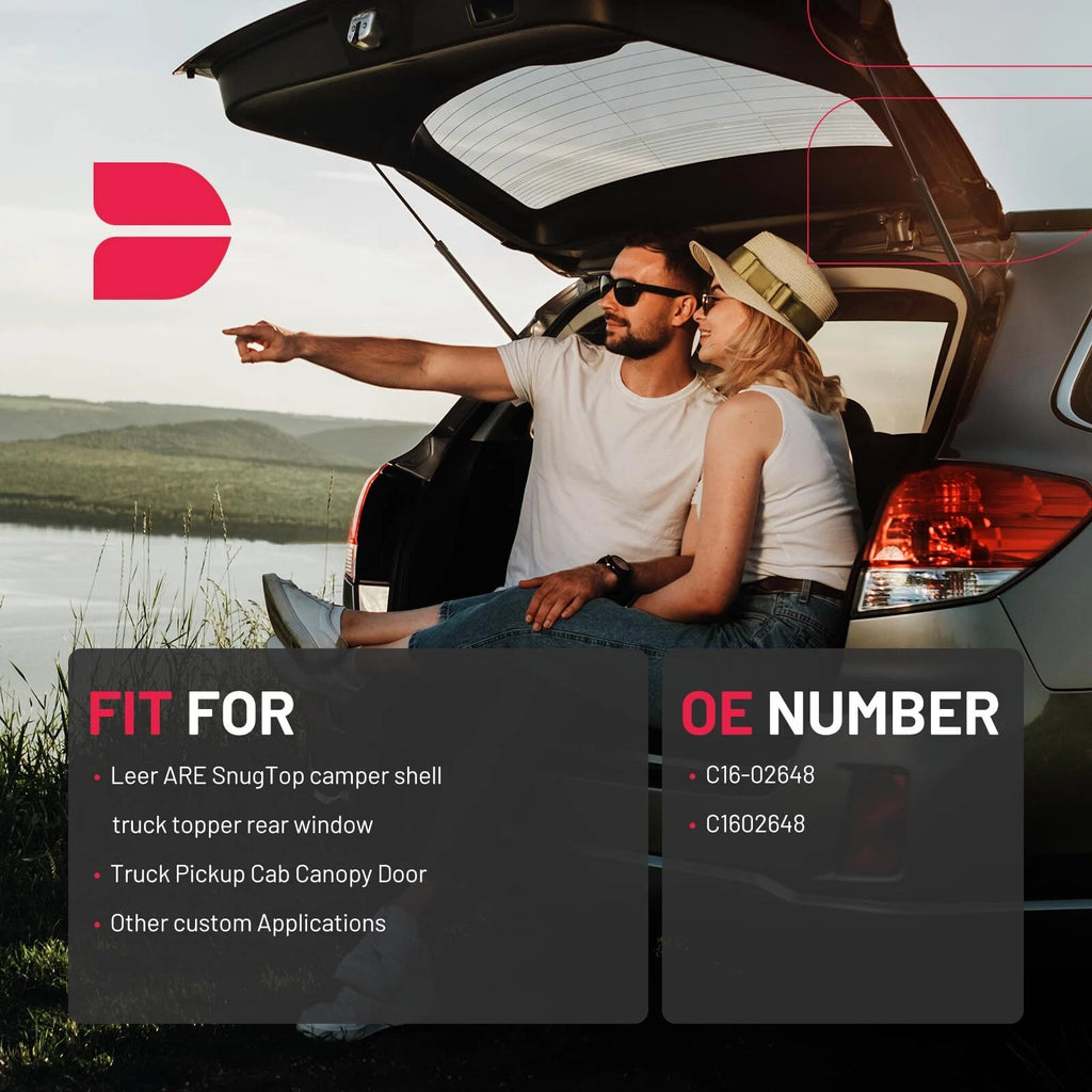 Gas Strut for Camper Shell Truck Topper Rear Window (2017–2020)