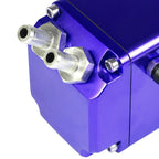 Billet Aluminum Oil Catch Reservoir Tank for Racing Vehicles (Universal)