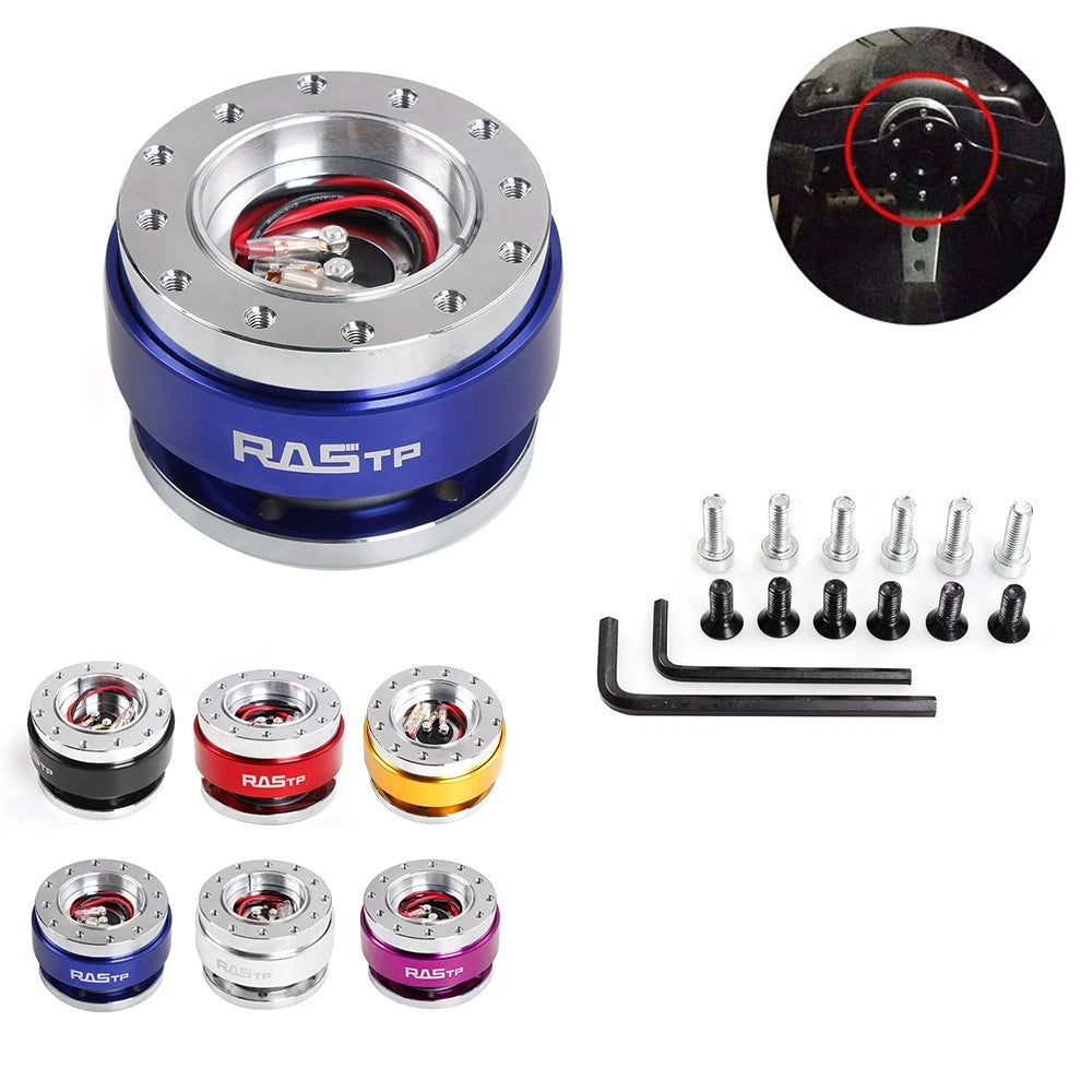 6-Hole Quick Release Steering Wheel Hub Adapter