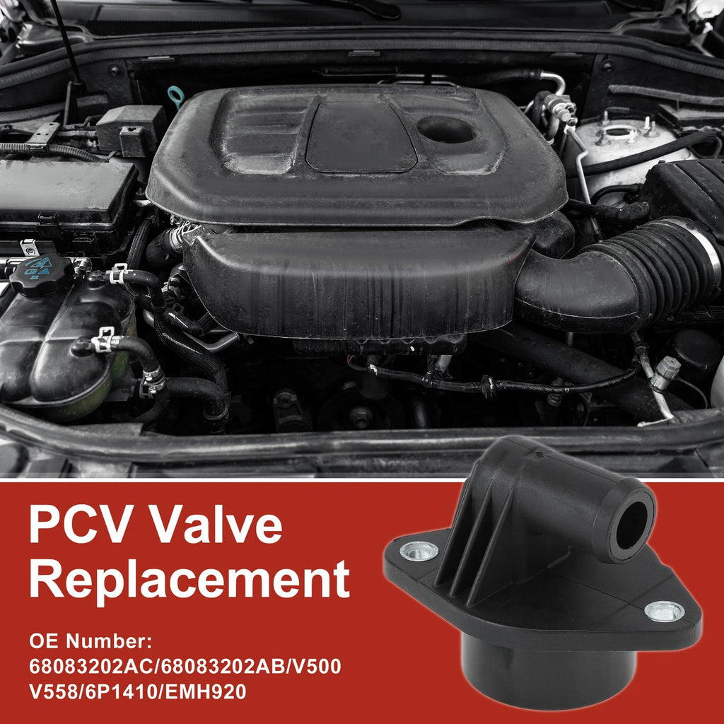 PCV Valve for Dodge Challenger, Ram, Jeep, Chrysler (No. 68083202AC)