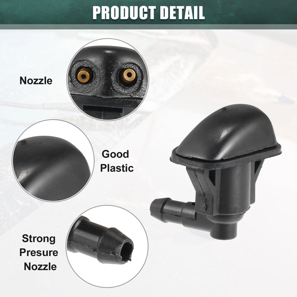 2X Windshield Washer Nozzle for Toyota Yaris (2012–2018) No.GK2C67510B/GJ6E-67-510B