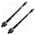 2X Front Inner Tie Rod Ends for Subaru Legacy Outback Forester (2010–2014)
